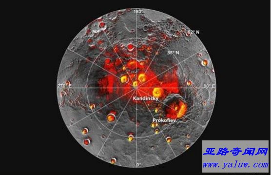 太阳系最小的行星-水星