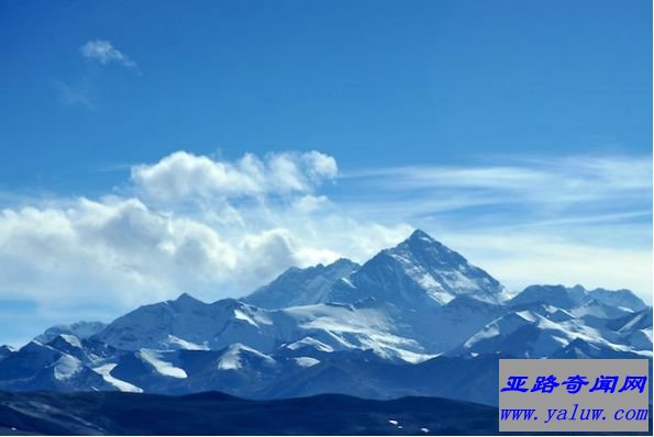 世界最高山峰——珠穆朗玛峰