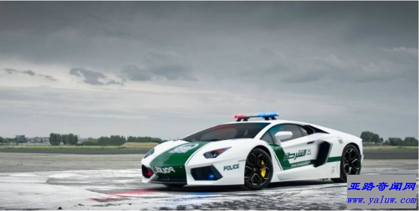 世界十大最贵的警车排行榜：兰博基尼Aventador 450000美元