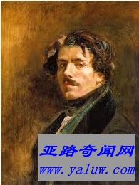 法国最著名的画家排行榜前十名：欧仁·德拉克罗瓦(1798–1863)