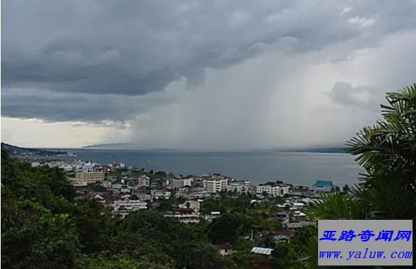 安汶,马鲁古群岛（平均年降雨量：3,530毫米）