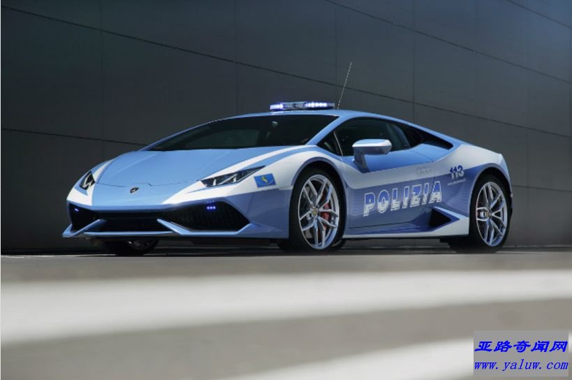 世界十大最贵的警车排行榜：兰博基尼Huracan 250000美元