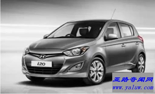 现代 i20 1.1 CRDi 蓝色