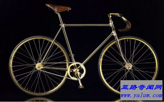 Aurumania Crystal Edition Gold Bike