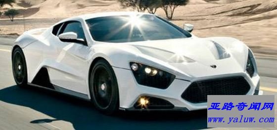 Zenvo ST1 最高速度:每小时233英里