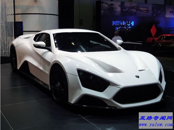 世界上最快的汽车排行榜前十名：Zenvo ST 1 233英里每小时