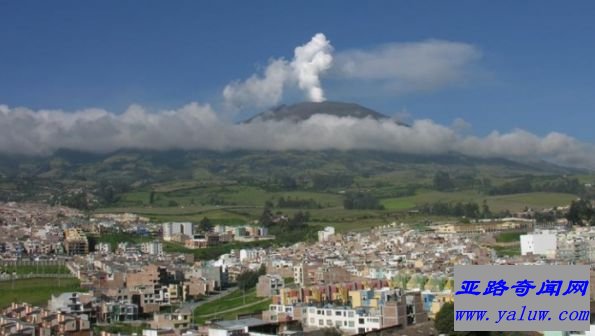 哥伦比亚加勒拉斯火山