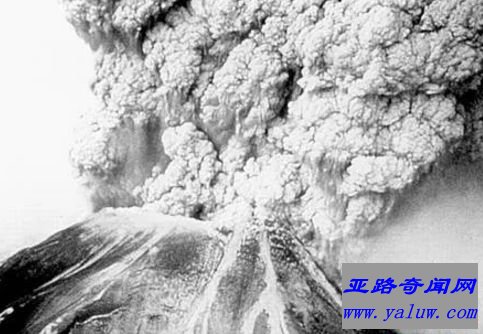 培雷火山爆发