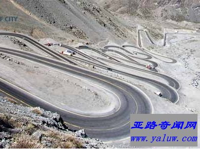 智利：安第斯山脉公路