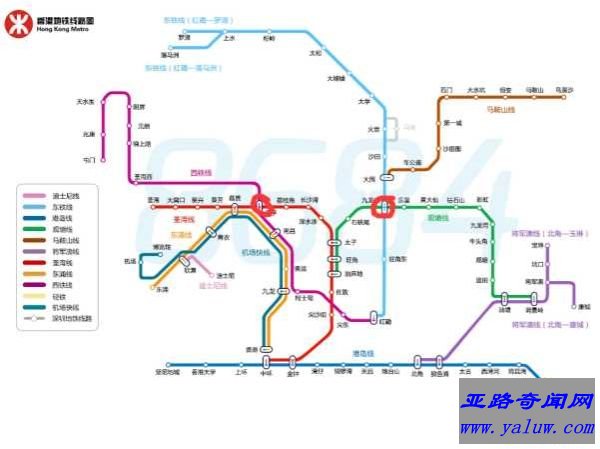 世界上最方便的地铁 支付宝能买票的香港地铁