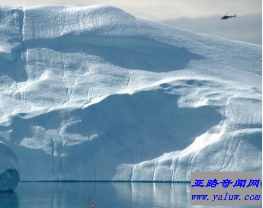 格林兰岛的冰雪融化会导致海面上升6.5米