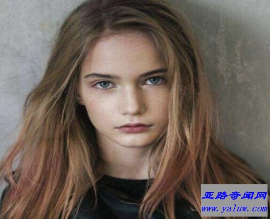 俄罗斯最美小女模 9岁气质童模玛尔塔·克里洛娃