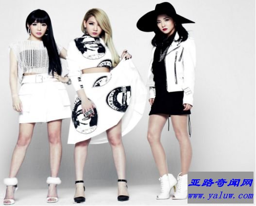 3.另类女子组合：2NE1